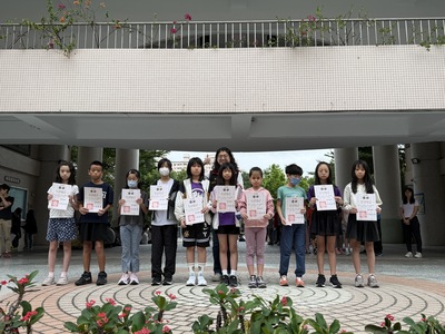 四年級國產水果食農教育推廣講座-小猴子的仙界蕉流會學習單優秀作品頒獎圖片