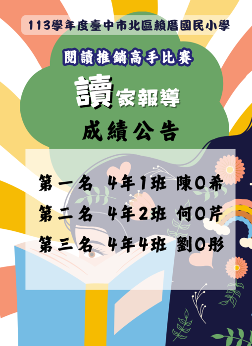 成績公告